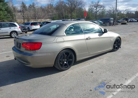 2011 BMW 328I из США, поврежденный, VIN WBADW7C52BE727563